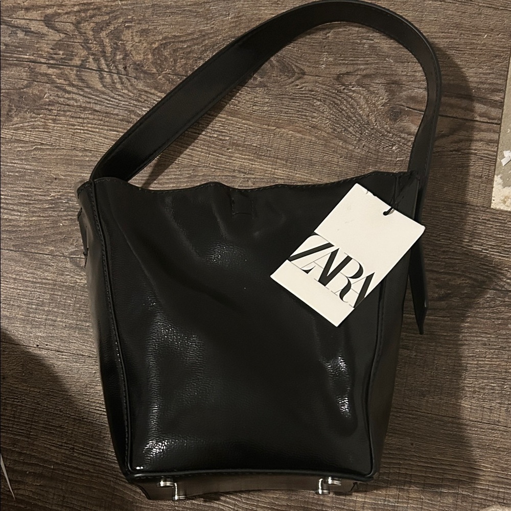 Zara Black Shoulder Bag